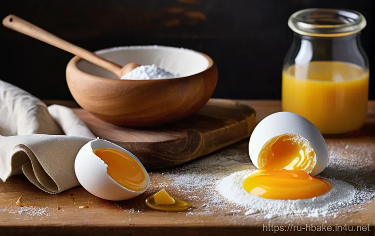 홈베이킹 프랑스 베이킹 기법 - **Gourmet Baking Ingredients Still Life**
    A high-resolution, photorealistic still life image sho...