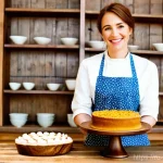 홈베이킹 베이커리 브랜딩 전략 - **Prompt: The Artisan Baker's Signature Creation**
    "A cozy, brightly lit home bakery kitchen. A ...